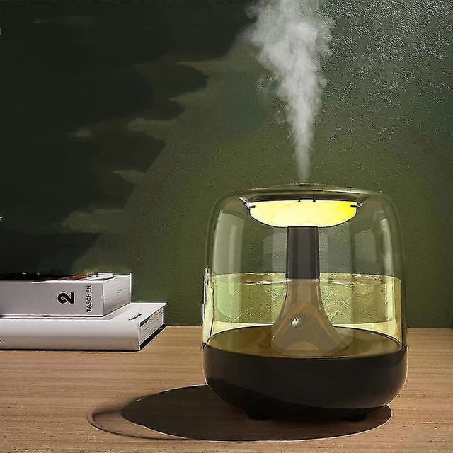 Humidifier Bedroom Home Humidifier Small Air Purifier Vaporizer Humidifier Quiet Aromatherapy Machine Silent Operation-black