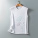 thumbnail image 2 of Tops estampados sin mangas con cuello redondo a la moda para mujer Fridja  qr3235, 2 of 4