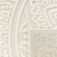 thumbnail image 4 of Paco Home Modern Area Rug Oriental Design with Carved Mandala Pattern in Cream - 5'3" x 7'7" (5'x7'), 4 of 6