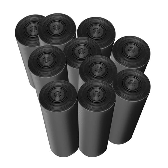 Heavy Duty Garbage Bags 10 Rolls Medium Size Trash Can Liners for Kitchen, Bathroom, Car Use Disposable Trash Bags