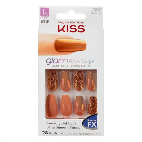KISS Glam Fantasy Special/Diamond FX Effect Nails (KGF07)