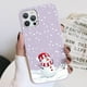 thumbnail image 1 of Regalo de Año Nuevo dibujos animados lindo Navidad Capa para iPhone 14 13 11 12 Mini Pro Max para iPhone 6 7 8 Plus X XR XS SE2 funda de Papá Noel Tan Jianjun unisex, 1 of 2