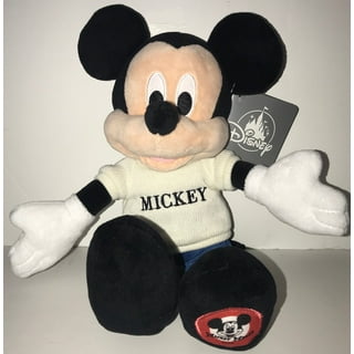 Disney Parks Mickey Mouse Cast Member 14 Plush Stuffed Animal Toy Blue  Pants