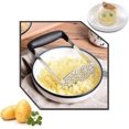 thumbnail image 4 of Manual Potato Masher, Potato Masher with Stainless Steel Metal Silicone Handle Ideal for Fruits, Vegetables, Baby Food, 4 of 5