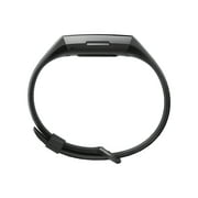 Fitbit FB409GMBK Charge 3 Advanced Heart Rate and Fitness Tracker, Black