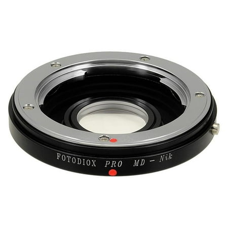 Fotodiox Pro Lens Mount Adapter - Minolta Rokkor (SR / MD / MC) SLR Lens to Nikon F Mount SLR Camera (Best Lens For Minolta X 700)