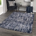 thumbnail image 2 of Orian Cotton Tail Cross Thatch Navy 7'10" X 10'10" Area Rugs JA26, 2 of 3