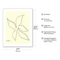 thumbnail image 2 of Stylized Hyacinth - Ink on Paper by Henri Matisse c.1947 - Bamboo Fine Art 290gsm Paper (Unframed) 17x22in, 2 of 4