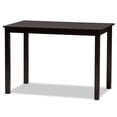 thumbnail image 4 of Baxton Studio Henry Modern and Contemporary Sand Fabric Upholstered and Dark Brown Finished Wood 5-Piece Dining Set, 4 of 8