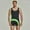 Black, variant on YWDJ Mens Swim Trunks Outdoor Sports Leisure Elastic One-piece Color Matching Quick Drying Swimsuit L Large