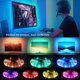 thumbnail image 4 of Tira de luces LED RGB para TV lámpara de cinta compatible Ehuebsd con Bluetooth USB para decoración de garaje almacén de TV, 4 of 9