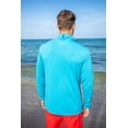thumbnail image 5 of White Water Monterey 1/4 Zip Cotton Pullover Shirt (Red, Small), 5 of 6