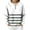 Blue, Wine, Brown, Dark Gray, variant on Women's Henley Sweatshirt Color Block Striped Long Sleeve Pullover with Button Placket Casual Loose Fit Top