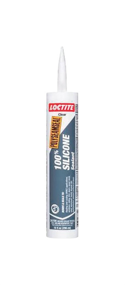 Loctite Polyseamseal Clear Silicone Multipurpose Sealant 10 oz