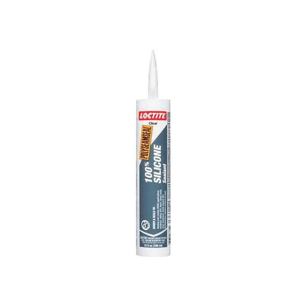 Loctite Polyseamseal Clear Silicone Multipurpose Sealant 10 oz