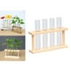 thumbnail image 3 of Plantador Colgante De Pared Tubo De Ensayo Florero Florero Tablero De Vidrio Beige Sunnimix casa de la habitación del estante del tubo de ensayo, 3 of 8