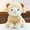 Brown, variant on Lamb Sheep Plush Toy 14 inch Soft Stuffed Farm Animal Doll Cute Cuddle Companion for Bedside Sofa Home Decoration Birthday Holiday Gift Brown