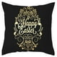 thumbnail image 1 of 45x45 cm Feliz Pascua Almohada decorativa para el caso Conejo Huevos de conejito Impreso Funda de cojín de poliéster festivo para el sofá Cama del coche, 1 of 5