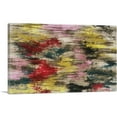 thumbnail image 1 of ARTCANVAS Olive Red Pink Yellow Modern Canvas Art Print - Size: 12" x 8" (0.75" Deep), 1 of 9