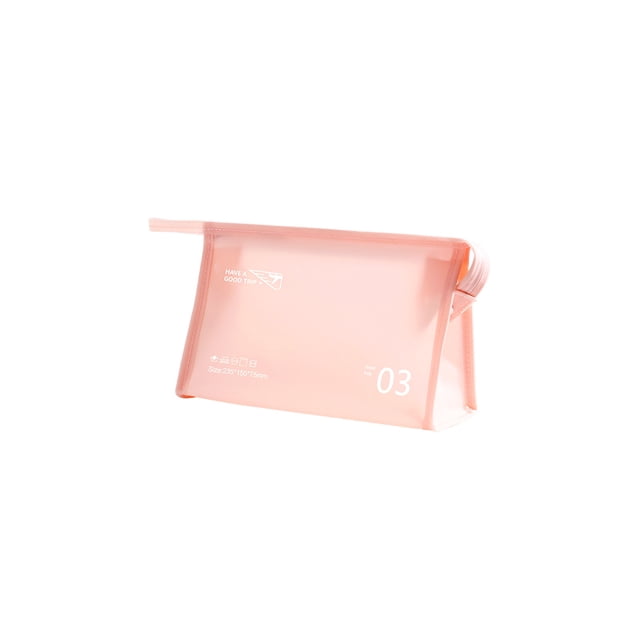 Jelly Series Cosmetic Bag PVC Water Proof Storage Bag Cosmetic Bag Solid Color Cosmetic Bag