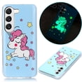 thumbnail image 1 of Phone Case For Samsung Galaxy A14 5g, Luminous Noctilucent Imd Pattern Printing Soft Tpu Phone Cover, 1 of 5