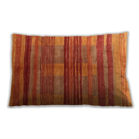 Ahgly Company Indoor Rectangular Contemporary Lumbar Throw Pillow, 13 inch by 19 inch