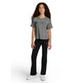 thumbnail image 5 of Reebok Girls Relay Slinky Jersey Cropped Short Sleeve T-Shirt, Sizes 4-18, 5 of 7