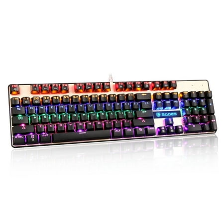Sades K10 Mechanical Gaming Keyboard LED Backlight USB Wired