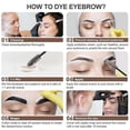 thumbnail image 3 of Instant Lash & Brow Tint Set, Natural Bushy Eyebrow & Lash Dye Makeup Kit Lasting for 6 Weeks DIY Hair Coloring for Salon Home Use 26s, 3 of 5