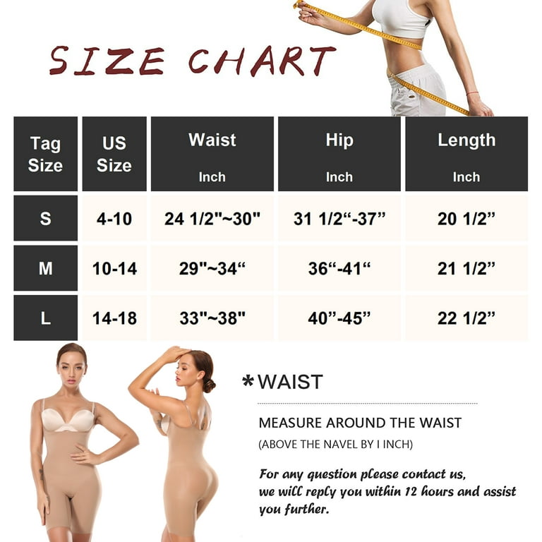 VASLANDA Women Seamless Target Firm Tummy Control Waist Trainer Shapewear  Bodysuit Open Bust Mid-Thigh Full Body Shaper for Dresses 