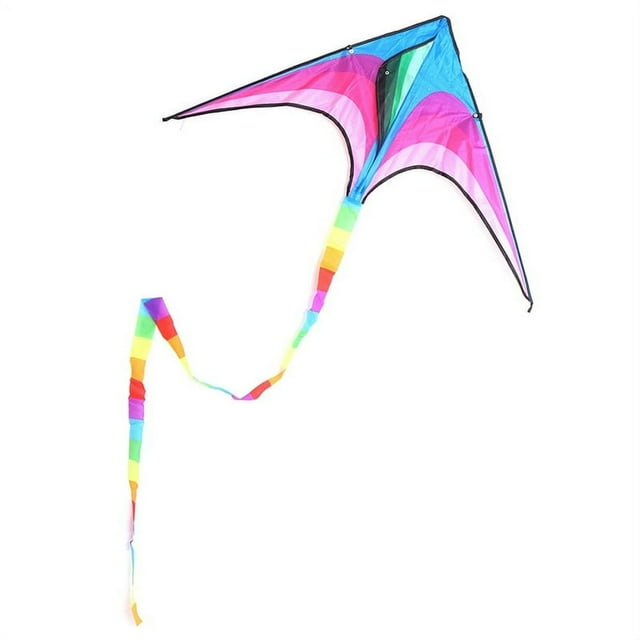 1 Pce Grande Poignée de Cerf-Volant Delta pour Enfants et Adultes, Ligne Simple, Facile à Faire Voler, Inclut