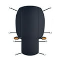 thumbnail image 2 of Protector contra heladas de alta resistencia para parabrisas, funda protectora contra heladas de tela Oxford, parasol para vehículos y furgonetas el L, 2 of 7