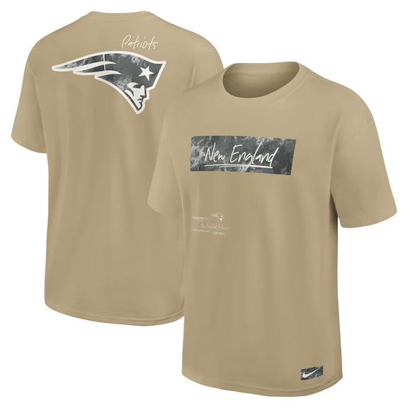 Men's Nike Tan New England Patriots Statement Max90 T-Shirt