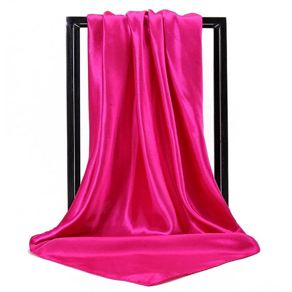TELOLY Winter Scarf,2025 New Design,High-Quality Imitation Silk Fabric Meets Personalized Styling Needs,Red