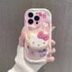 thumbnail image 3 of Para Helado Hello Kitty Apple 16 Funda para Teléfono iPhone13ProMax Linda Caricatura 12 Resistente a Caídas Mujeres, 3 of 5