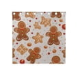 thumbnail image 4 of Gingerbread Man Cookies Curtain Black Out Thermal Insulation Curtains Aesthetic 54 Inch Length for Bedroom Living Room 2 panels set, 4 of 5