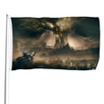 thumbnail image 1 of Elden Ring Bandera impresa con temática, regalo perfecto para fanáticos, amigos y familiares, y adecuada para actividades al aire libre e interiores, decoraciones de fiesta. 60*90CM, 1 of 6