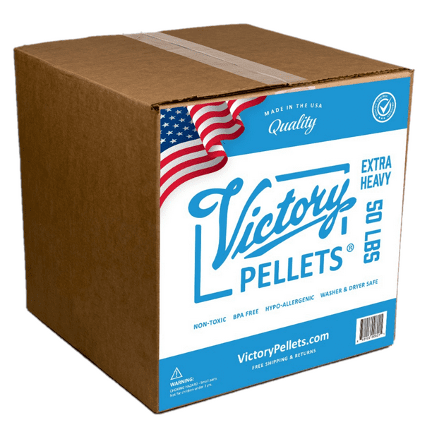 Victory Pellets Extra Heavy (50 Pounds) Plastic Poly Pellets Made in