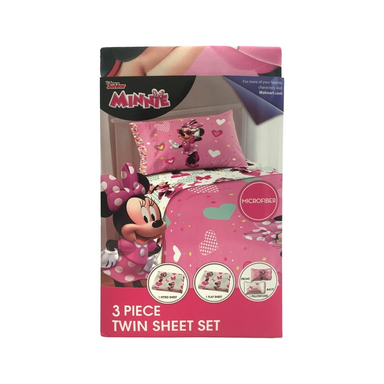 Walmart minnie mouse 2025 twin bedding set