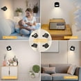thumbnail image 5 of Lights of Sweden Wall Lights, Rechargeable Wall Mounted Sconces with 1200mah Battery, Living Room Gadgets, LED Wall Lights, for Bathroom, Living Room, Kitchen, 5 of 8