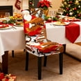 thumbnail image 6 of Bpyeka Christmas Chair Cover 1 Piece Christmas Dining Table Chair Protector Elastic Chair Cover Washable Suitable for Restaurant Hotel Party Wedding,Holiday Products,Fall Decor, 6 of 6