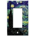 thumbnail image 2 of Art Plates - Van Gogh Starry Night Switch Plate - Single Rocker, 2 of 4