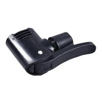 ddioayh Black Pump Adapter Valve,Bike Floor Pumps,Replacement Dual Head Air Pump Adapter,Bike Cycle Tyre Tube Pump Tool,Sports and Outdoors Bike Pump Double Head Nozzle Accessories