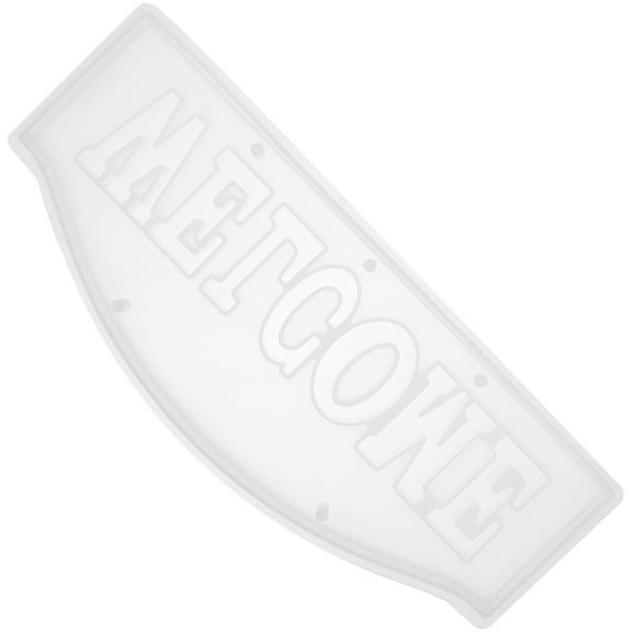 Letters Welcome Epoxy Mold Different Colors and Materials