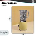 thumbnail image 4 of Stupell Industries Contemporary Disco Drink Blender over Yellow Canvas Art, 24 x 30, by LISH Creative, 4 of 8