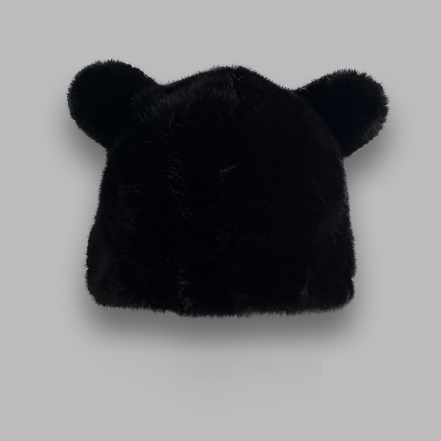 KIHOUT Beanies Hats Women Warm Cute Solid Color Plush Soft Windproof Winter Caps Hats