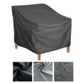 thumbnail image 1 of Funda para Silla de Patio, Tela Oxford Resistente Al Agua y Al Polvo, SE Adapta A la Mayoría de Sillones Giratorios de Patio Con Coreas de Sujeción, Cordón Elástico en El, 1 of 7