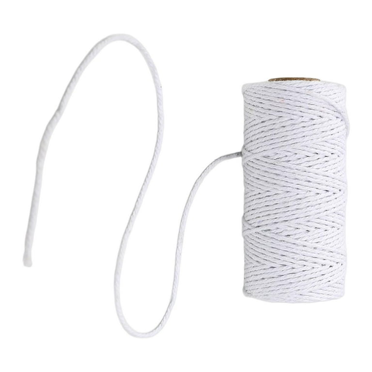 100% Natural linen twine rope 100m/roll macrame cords 3pcs/lot for handmade  packing DIY - AliExpress