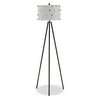 Rainbow Dots Shade with Black Tripod Floor Lamp by Drew Barrymore Flower Kids