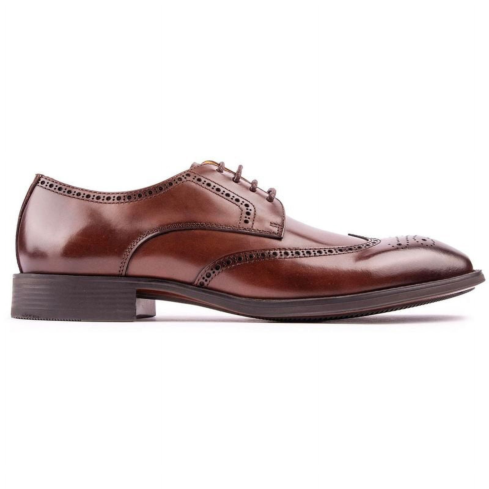 Cole Haan Mens ME Wing Oxford British Tan Leather Wingtip Dress Shoes C34598 13M Amazon.com | Cole Haan Men main image 2